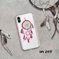 iPhone 14/14 Pro/13/12/11/SE3 捕夢網 透明耐衝擊防摔手機殼