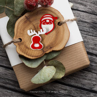 X'mas聖誕老公公麋鹿胸針別針交換禮物