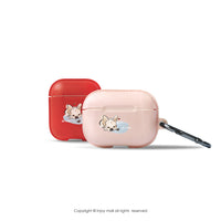 AirPods / AirPods Pro 融化法鬥 保護套 TPU收納盒 附掛勾