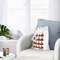 文青必備幾何造型 帆布包 / 帆布袋 / 肩背包