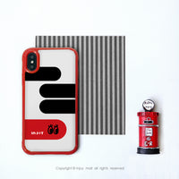 iPhoneX/XR/max/11pro/11max/SE3童趣簡約大眼耐撞擊邊框手機殼