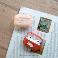 AirPods / AirPods Pro 融化法鬥 保護套 TPU收納盒 附掛勾