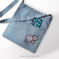 派對小孩肩背包 單寧肩背包 / 收納包 / 側背包