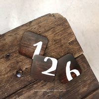 幸運數字 桌號牌 門牌 餐廳酒吧 青旅商店 辦公室 壁貼 標示牌