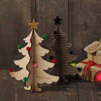 DIY手作好禮 聖誕樹立體卡片組合包 交換禮物