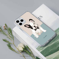 iPhone 16/15/14/13/12/SE3 英倫法鬥 透明耐衝擊防摔手機殼