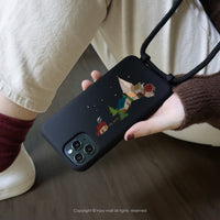 iPhone 17/16/15/14/13/12/SE3 聖誕夜小鎮 背繩背帶手機殼