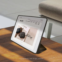 iPad 12.9/Air5/iPad 9/mini 7系列 柔光暮秋 皮革平板保護套