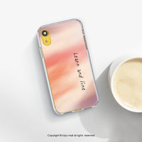 iPhone 16/15/1413/12/11/SE3 客製手寫格言 耐衝擊防摔手機殼A款