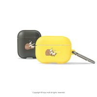 AirPods / AirPods Pro 耍萌柴犬 保護套 TPU收納盒 附掛勾