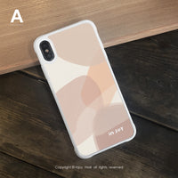 iPhone 16/15 手機殼∣法式浪漫幾何色塊 MagSafe 磁吸手機殼