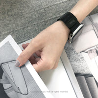 客製化禮物 Apple Watch series 不鏽鋼金屬錶帶客製專屬雷雕刻字