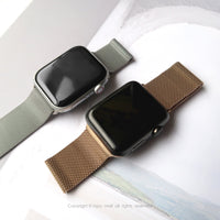 客製化禮物 Apple Watch series 不鏽鋼金屬錶帶客製專屬雷雕刻字