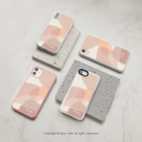 iPhone 16/15 手機殼∣法式浪漫幾何色塊 MagSafe 磁吸手機殼