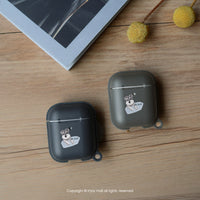 AirPods / AirPods Pro 迷你雪納瑞 保護套 TPU收納盒 附掛勾
