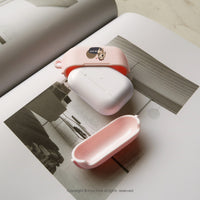 AirPods / AirPods Pro 奶油臘腸犬 保護套 TPU收納盒 附掛勾