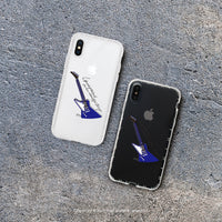 iPhone 13/13pro/12/11/SE3潮流魅力電吉他防摔耐震亮面手機殼