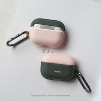 AirPods Pro 客製文字 保護套 TPU收納盒 附掛勾 可刻字