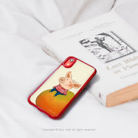 iPhoneX/XR/max/11pro/11max/SE3小P大吉大利耐撞擊邊框手機殼