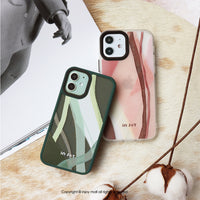 iPhone 16/14 手機殼∣小步舞曲 磨砂 MagSafe 磁吸防摔手機殼