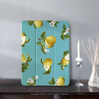 iPad 12.9/Air5/iPad 8/mini5系列清甜英國梨 皮革平板保護套