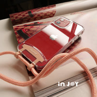 iPhone 16/15/14/13/12/SE3 慢步調旅行 二合一防摔背繩手機殼