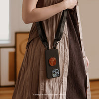 INJOY mall 天然石紋理 濃烈芙烈達 氣囊支架 手機支架