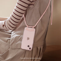 iPhone 16/15/14/13/12/SE3 慢步調旅行 二合一防摔背繩手機殼