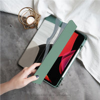 iPad case 12.9/Air5/iPad 9/mini 7 晨靜的森林 附筆槽平板保護套