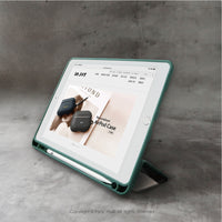 iPad case 12.9/Air5/iPad 9/mini 7 晨靜的森林 附筆槽平板保護套