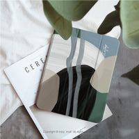 iPad case 12.9/Air5/iPad 9/mini 7 晨靜的森林 附筆槽平板保護套