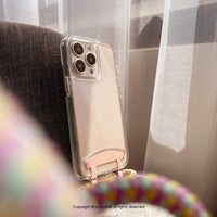 iPhone 16/15/14/13/12/SE3 換日線旅程 二合一防摔背繩手機殼