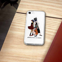 iPhone 14/14 Pro/13/12/11/SE3 姐妹們派對時間 透明耐衝擊防摔手機殼