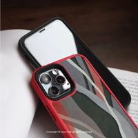 iPhone 16/15/14/13/12/11/SE3 花樣年華 磨砂手感 防摔手機殼