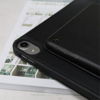 iPad case 12.9/Air5/iPad 9/mini 7 優雅山茶花 皮革平板保護套