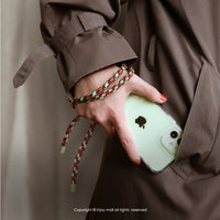 iPhone 16/15/14/13/12/SE3 換日線旅程 二合一防摔背繩手機殼