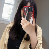 iPhone 16/15/14/13/12/11/SE3 花樣年華 磨砂手感 防摔手機殼