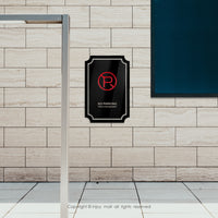 禁止停車 空間指示牌 標示牌 餐廳 商店 公司行號 生活雜貨