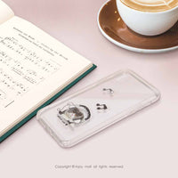 iPhone 14/14 Pro/13/12/11/SE3 ROCK毛孩 透明耐衝擊防摔手機殼