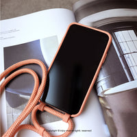 iPhone 13/13pro/12/11/SE3 牙套日記 二合一防摔背繩手機殼