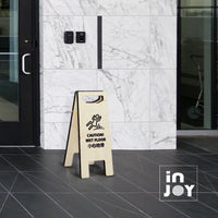 餐廳 商店 開店幫手 專屬訂製立地三角招牌 小心地滑 警示牌