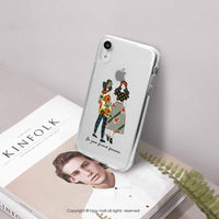 iPhone 14/14 Pro/13/12/11/SE3 當你永遠的朋友 透明耐衝擊防摔手機殼