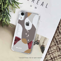 iPhone 11/11max/SE2/12/12mini 浪漫旋律 透明 閃亮 流沙手機殼