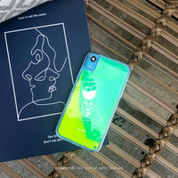 iPhone 7/8/XS/XR/max/11Pro/SE3客製化字母放閃的日子霓虹流沙殼B款