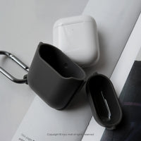 AirPods 客製文字 保護套 TPU收納盒 附掛勾 可刻字