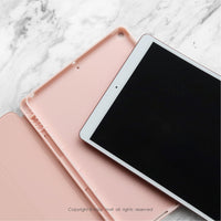 iPad case 12.9/Air5/iPad 9/mini7 戀戀水蜜桃 皮革平板保護套