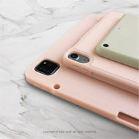 iPad case 12.9/Air5/iPad 9/mini7 戀戀水蜜桃 皮革平板保護套