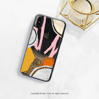 iPhone 12/11/SE2 繽紛盛夏 透明 閃亮 流沙手機殼