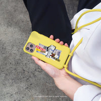 iPhone 13/13pro/12/11/SE3 音樂家狂想曲 二合一防摔背繩手機殼