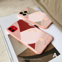 iPhone 17/15 手機殼∣玫瑰奶茶 輕巧 MagSafe 磁吸手機殼